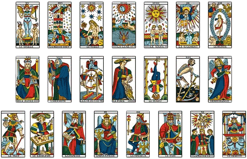 Tarot lessons: Learn to Read Non-Scenic Pip or Tarot de Marseille Style  Tarot Cards with Marilyn